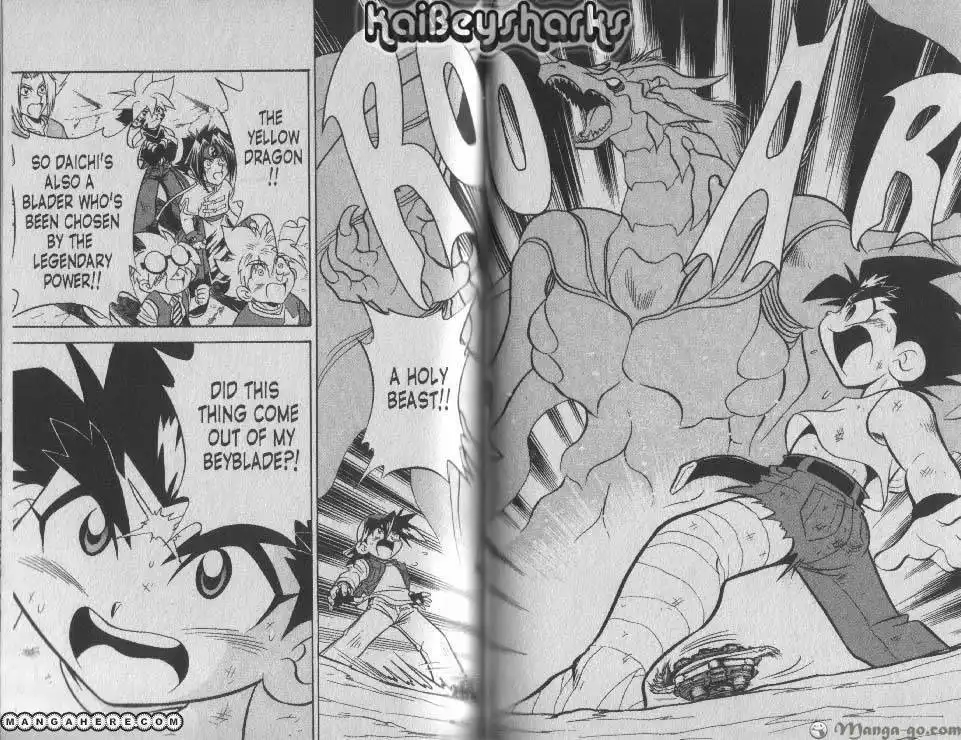 Bakuden Shoot Beyblade Chapter 14.4 23